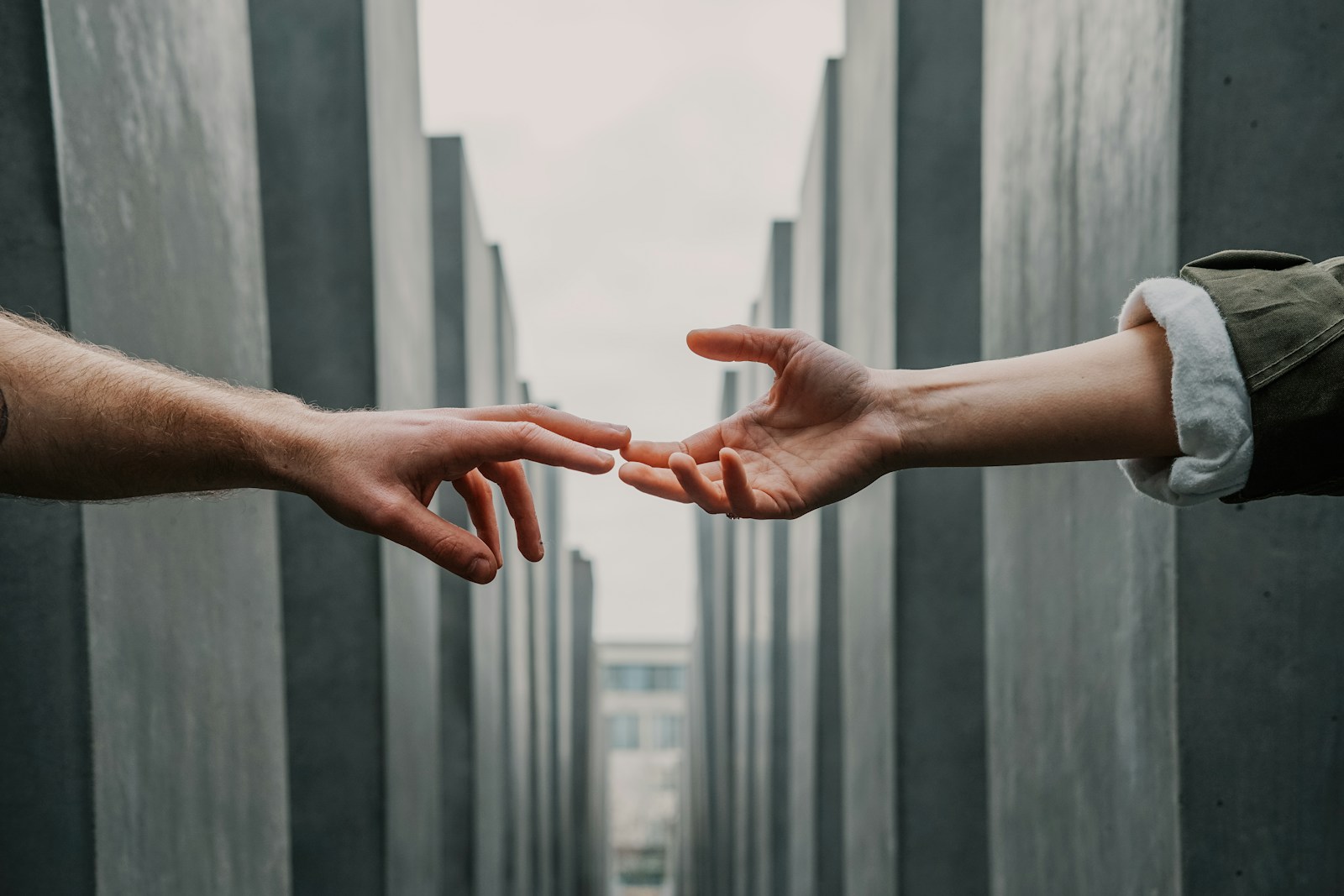 Hand reaching out - Begin your healing journey